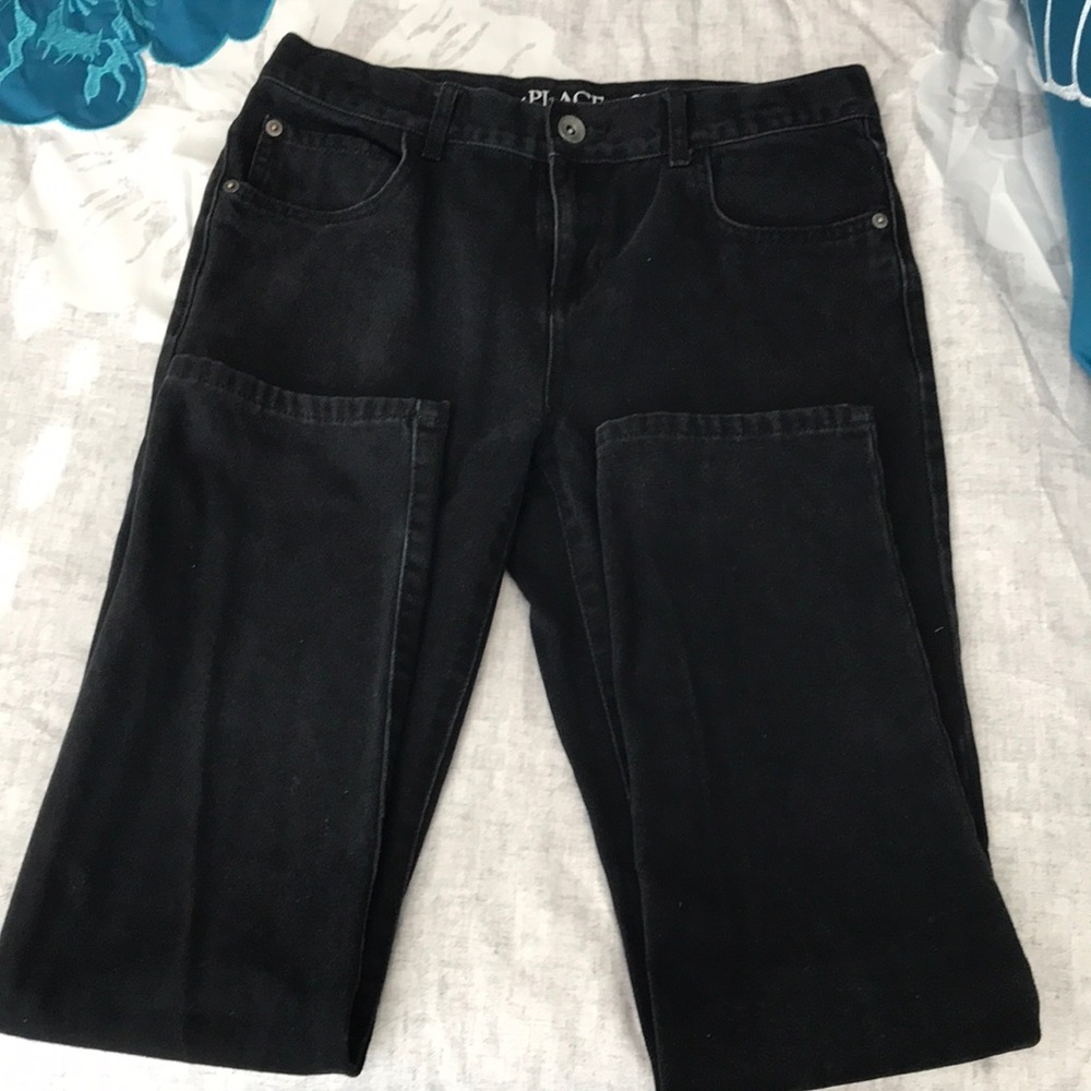 Kids Black Skinny Jeans